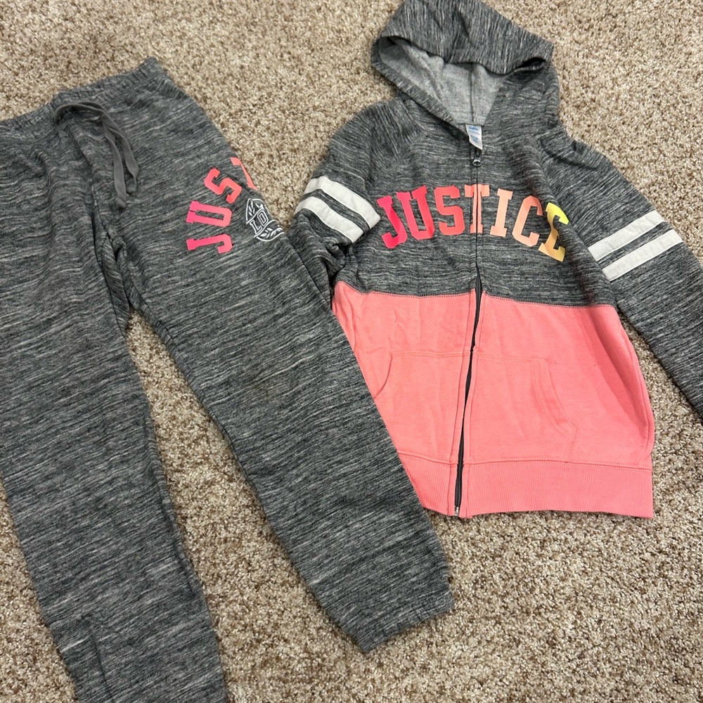 Justice jogger set